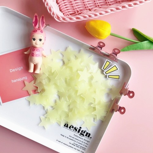 

Girl Heart 3D fluorescent wall stickers