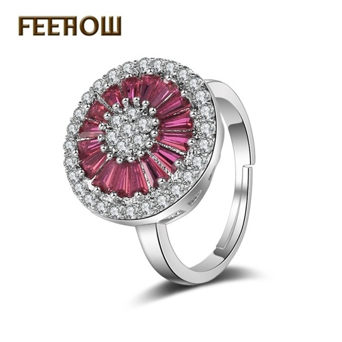 

FEEHOW new fashion creative ladies round ring