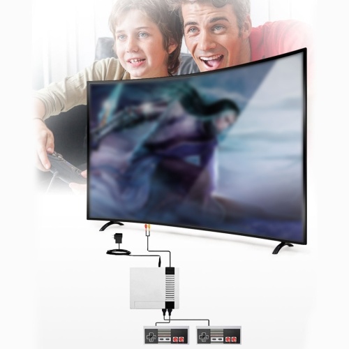 

Мини-ТВ игровая консоль Встроенный 500 EU Plug 4 клавиши