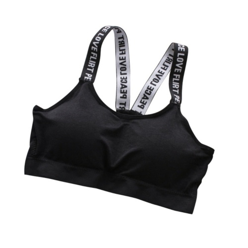 

Shockproof Fitness Bra Active Seamless Nylon Padded Push Up Underwears