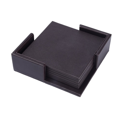 PU Leather Coasters Set of 6 with Holder Round and Square Cup Coasters Bar Beer Beverage Coasters for Drinks Protect Furniture Desk Tabletop from Water
PU Leather Coasters Set of 6 with Holder Round and Square Cup Coasters Bar Beer Beverage Coasters for Drinks Protect Furniture Desk Tabletop from Water