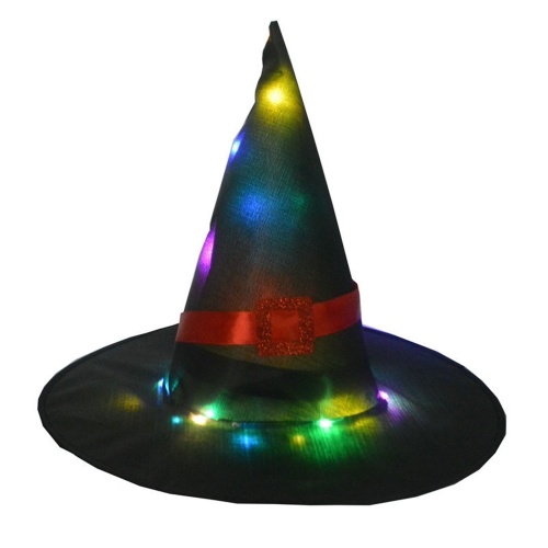 Holleween Decoration Glowing Witch Hat