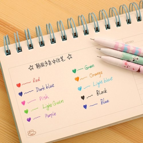 

10 Pcs Color Gel Pens Set