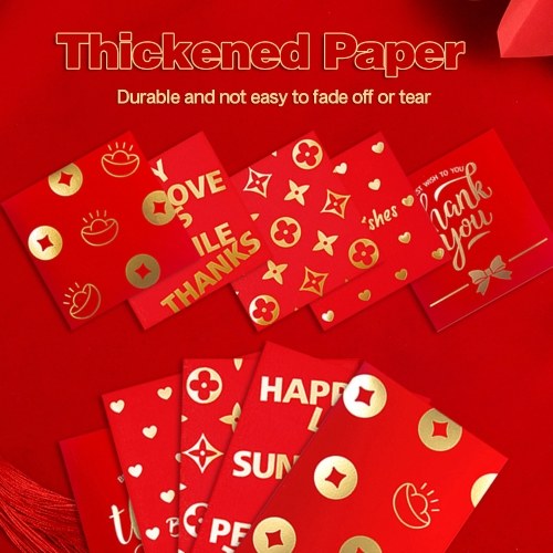 

10PCs Chinese New Year Red Envelopes