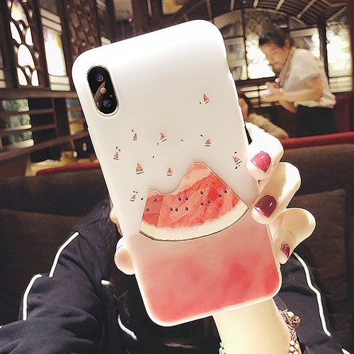 

Phonecase Watermelon Designs Soft TPU Cover Phone Shells Shockproof Slim Flexible Protective Anti-Slip Cell Phone Cover for iphone