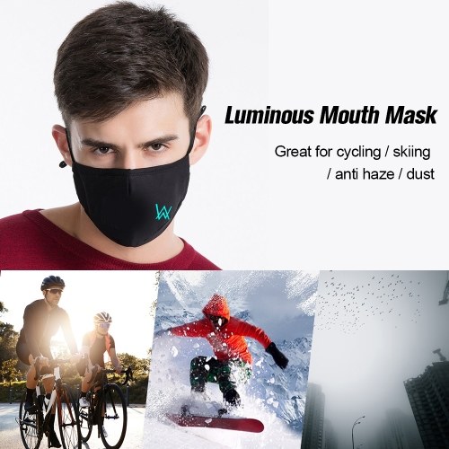 

Cool Mask Luminous Mouth Mask Fashionanble Cotton Face Mouth Mask Anti Dust Unisex