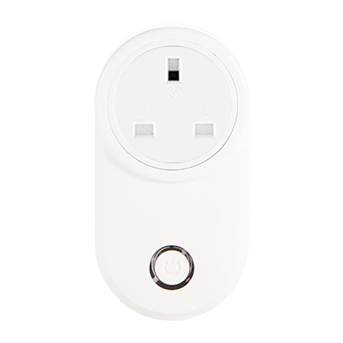 Tuya Mini Smart WiFi Socket Telecomando UK tramite smartphone da qualsiasi luogo Funzione di temporizzazione, Controllo vocale per Amazon Alexa e Google Home IFTTT