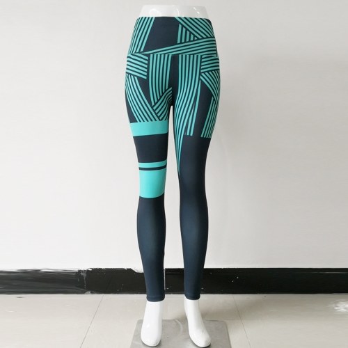 

Fitness yoga leggings women blue