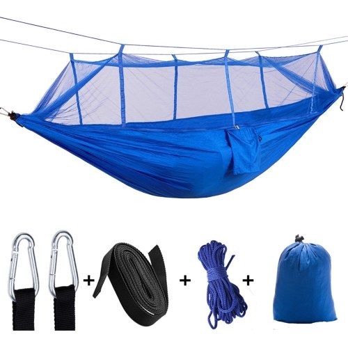 

Outdoor Camping Hammock with Mosquito Net Ultra Light Nylon Camping Tent