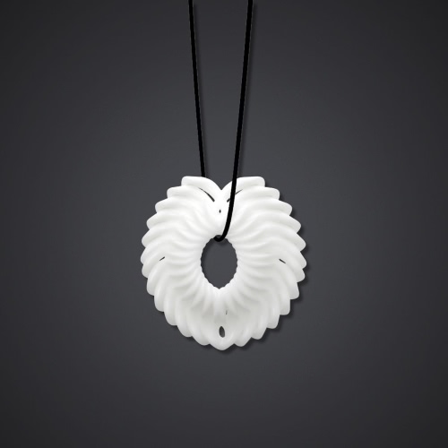

Flower Blossom Pendant Tomfeel 3D Printed Jewelry Original Design Unique Model