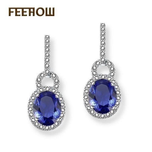 

FEEHOW Simple Fashion Teardrop Bride Earrings