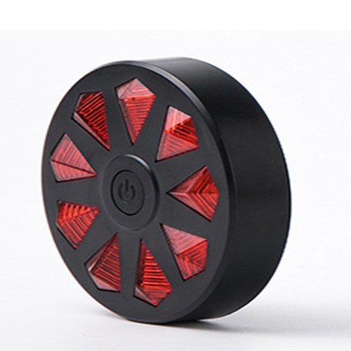 

Wholesale new nine diamond ultra-thin rechargeable USB waterproof taillights night