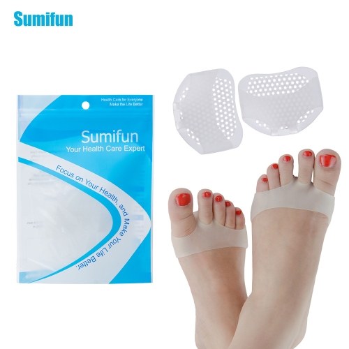 

Sumifun силикон 1 пара одной обуви передняя подушка