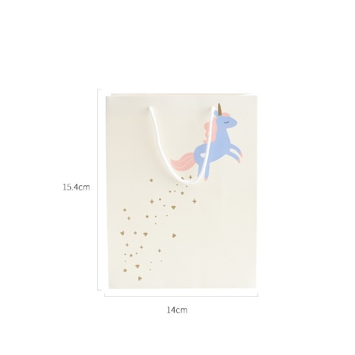 

New personality cartoon unicorn gift bag