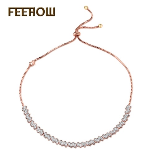 FEEHOW Summer New Europe and America Zircon Necklace
