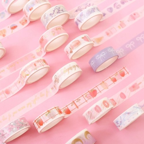 

Washi Japanese Paper Tape Gold Foil Masking Tape 2 Meters
