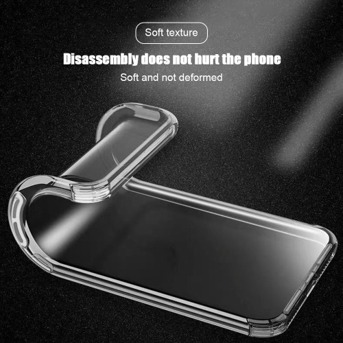 

The four corners are suitable for Apple 11pro mobile phone case iPhonexrxsmax silicone protective sleeve transparent [1.5