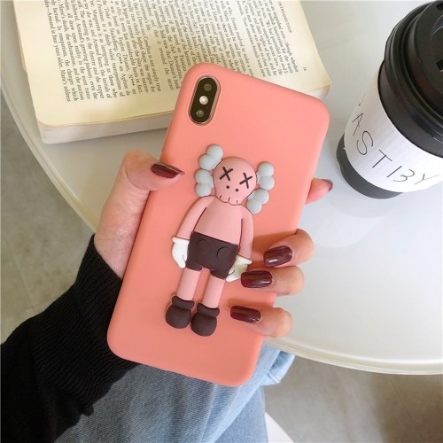 

Phonecase 3D-Kaws Cartoon Designs Soft TPU Cover Phone Shells Shockproof Slim Flexible Protective Anti-Slip Cell Phone Cover for iphone