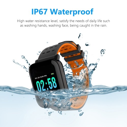 

A6 1.3 Inch Color Screen Intelligent Watch Smart Bracelet