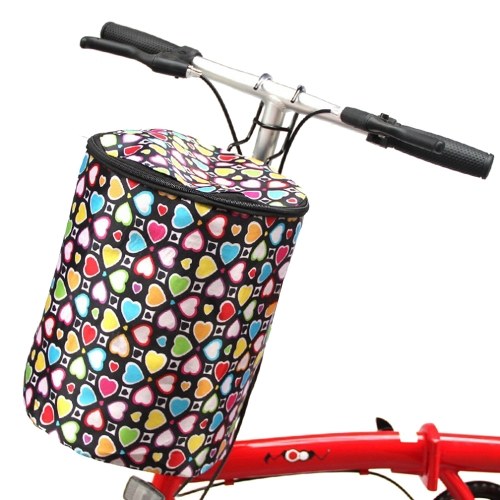 

Bicycle Basket Handlebar Bucket Bag