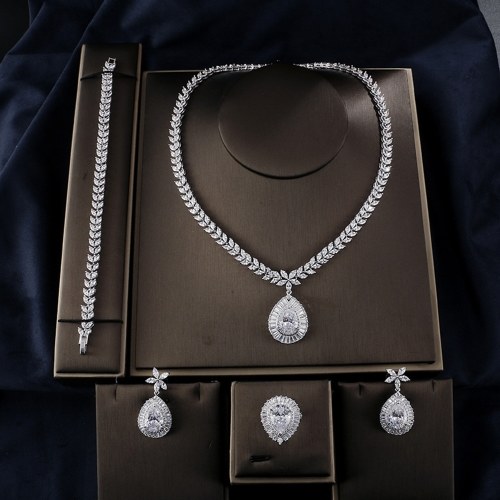 

FEEHOW new European and American bridal jewelry set