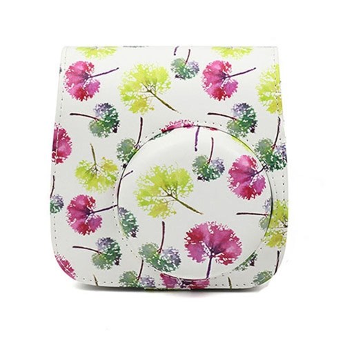 

Colorful PU Leather Instant Camera Shoulder Bag Protector Cover Pouch Case