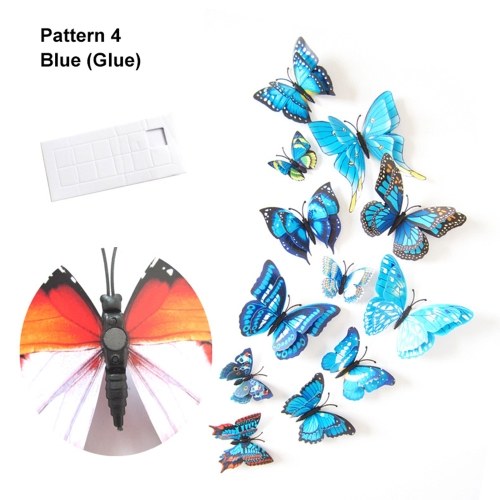 

24pcs Multicolor Double Layer Wings