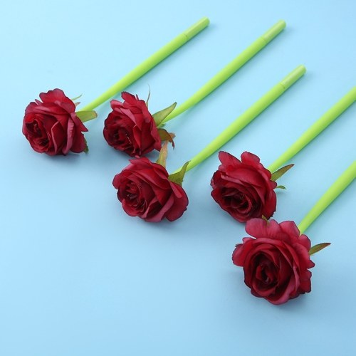 

Creative Rose Flower Gel Ink Pen Decoration Writing Pen 0.5mm
