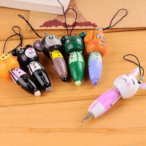 

Cute Cartoon Animal Mini Fat Ballpoint Pen Portable