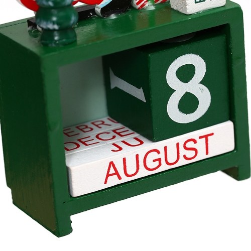 

Christmas Advent Wooden Blocks Calendar Perpetual