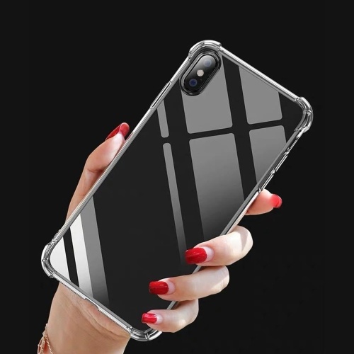 

The four corners are suitable for Apple 11pro mobile phone case iPhonexrxsmax silicone protective sleeve transparent [1.5 Redmi note8