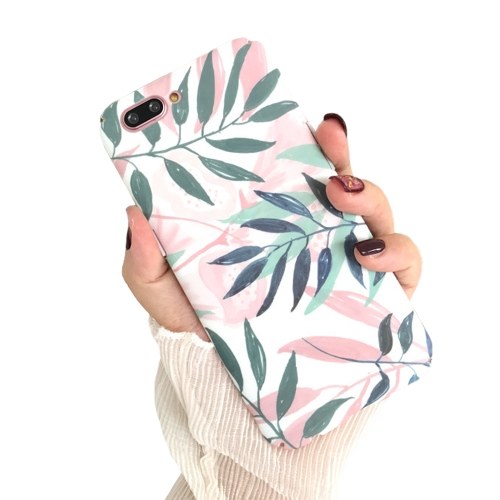 

Vivo Phonecase Leaves Pattern Phonecase Cover Hard Shells Shockproof Slim Matte Full-Body Protective Anti-Slip Cell Phone Cover