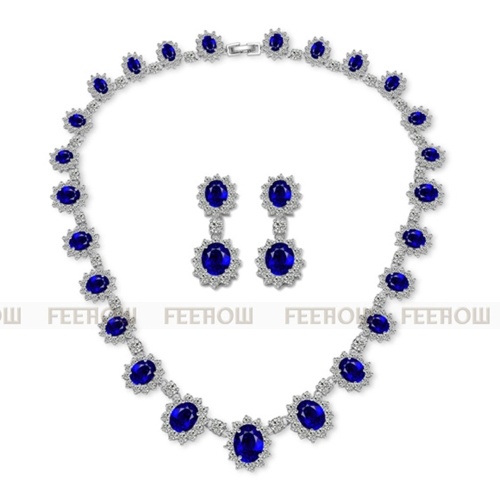 

3A zircon jewelry earrings necklace dinner jewelry