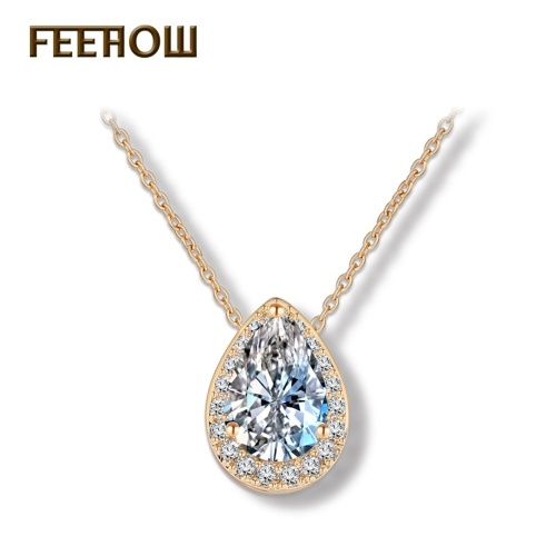 

FEEHOW сердце семя кулон ожерелье