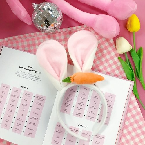 

Funny to sell Meng! carrot rabbit ears headband