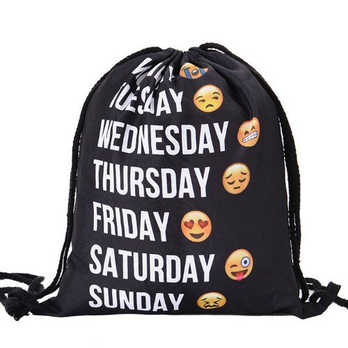 

Manufacturer custom drawstring backpack cotton canvas bunches pockets