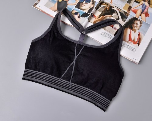 

Fashion seamless ladies running fitness sports bra