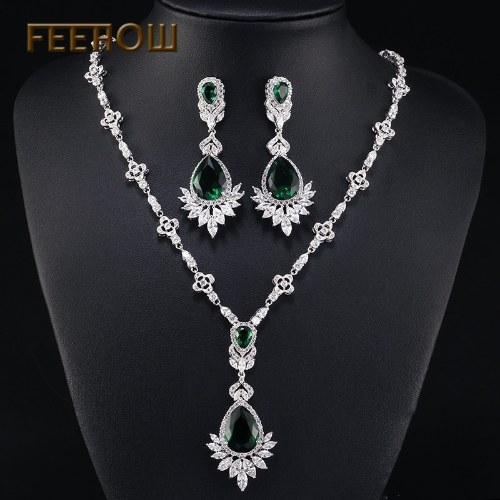 FEEHOW new bride zircon set