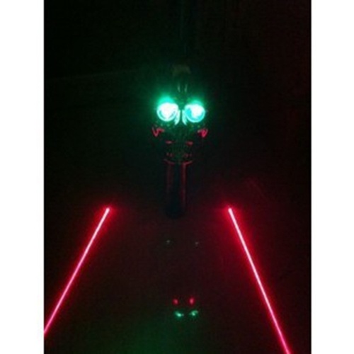 

Bicycle laser taillights Shantou laser taillights parallel line safety warning lights