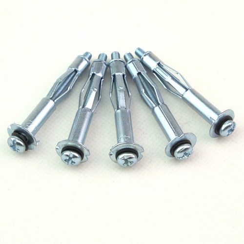 

Pack of 20Pcs Hollow Drive Wall Anchor Screws Optional Size Heavy Duty Durable for Drywall Hollow Block Tile