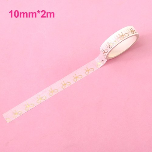 

Washi Japanese Paper Tape Gold Foil Masking Tape 2 Meters