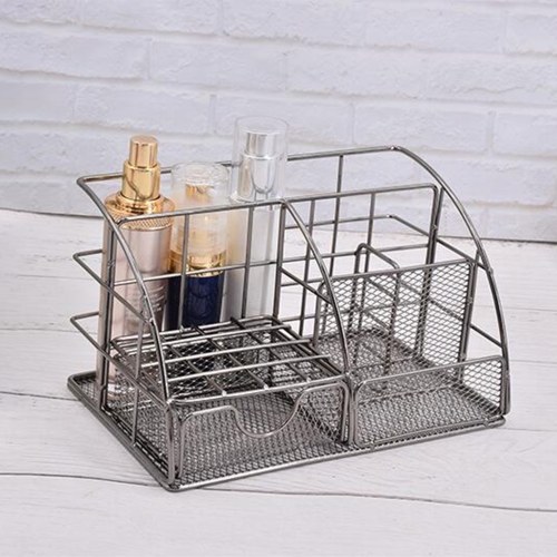 

Nordic iron art desktop storage organizer shelf
