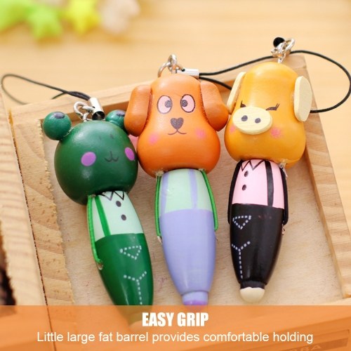 

Cute Cartoon Animal Mini Fat Ballpoint Pen Portable