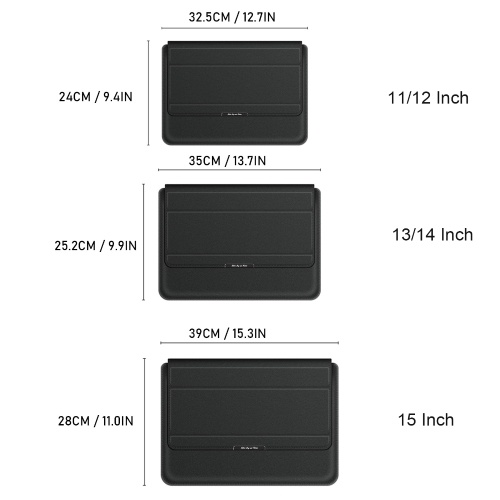 

15 Inch 3 in1 Laptop Sleeve Case Waterproof