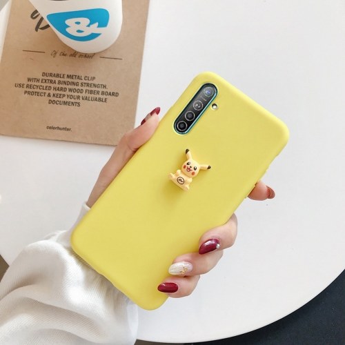 

Пара Мультфильм Матовый Мягкий Корпус Телефона Совместим с OPPO Realme5 5Pro Q XT X2 3Pro 3 3i X K3