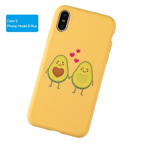 

Delicate Cartoon Pattern Dull Polish Surface High Elasticity Soft TPU Phone Cover