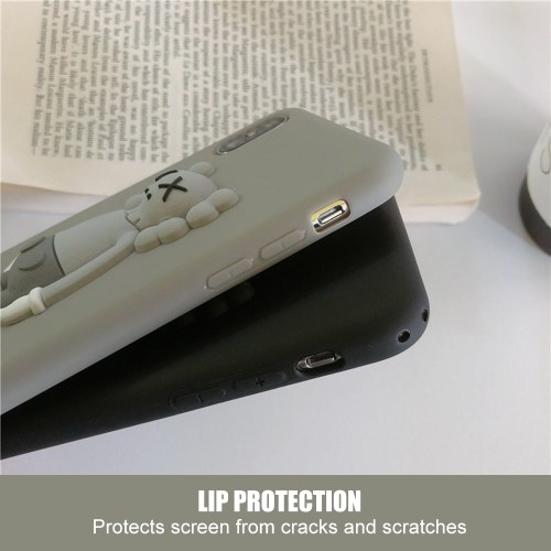 

Phonecase 3D-Kaws Cartoon Designs Soft TPU Cover Phone Shells Shockproof Slim Flexible Protective Anti-Slip Cell Phone Cover for iphone