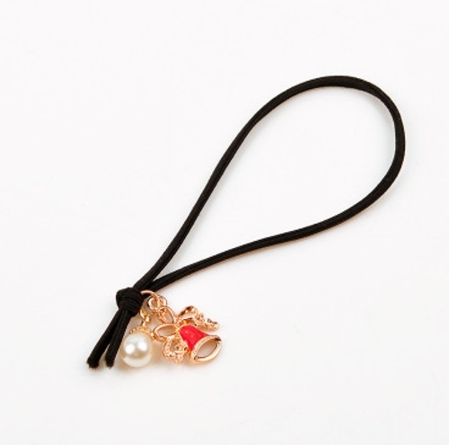 

Fruit Christmas pendant hair rope jewelry