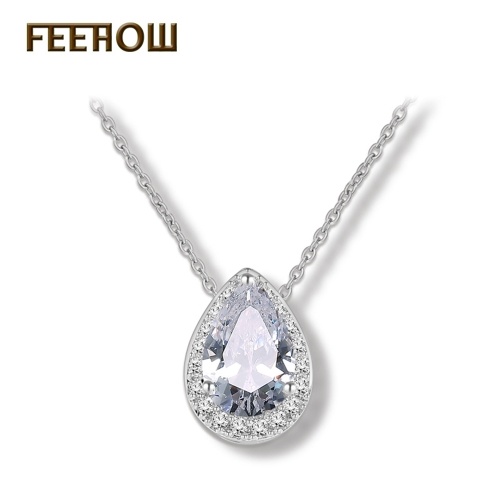 

FEEHOW сердце семя кулон ожерелье