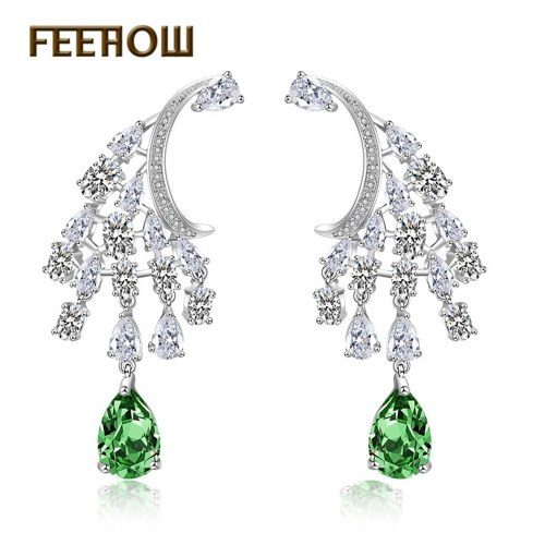 

FEEHOW temperament Europe and the United States generous earrings